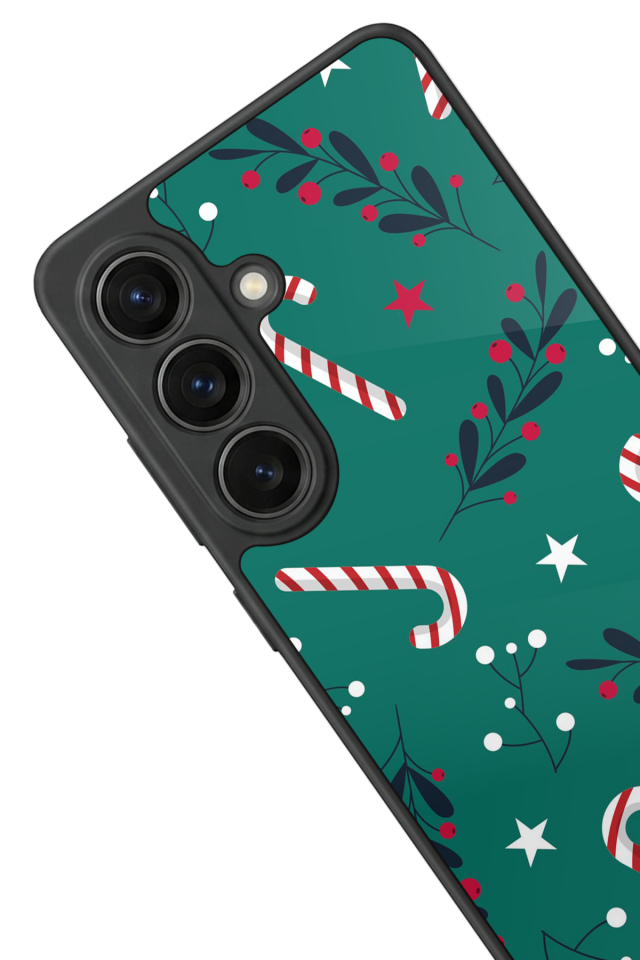 Samsung Galaxy S26 Uyumlu Yilbasi Christmas Tasarımlı Glossy Premium Kılıf