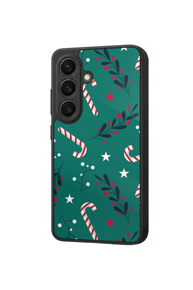 Samsung Galaxy S26 Uyumlu Yilbasi Christmas Tasarımlı Glossy Premium Kılıf