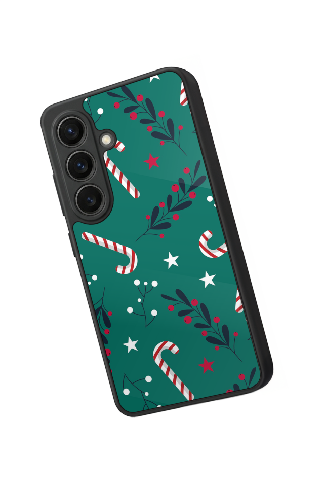 Samsung Galaxy S26 Uyumlu Yilbasi Christmas Tasarımlı Glossy Premium Kılıf