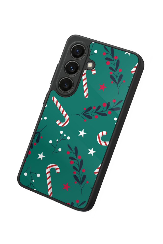 Samsung Galaxy S26 Uyumlu Yilbasi Christmas Tasarımlı Glossy Premium Kılıf