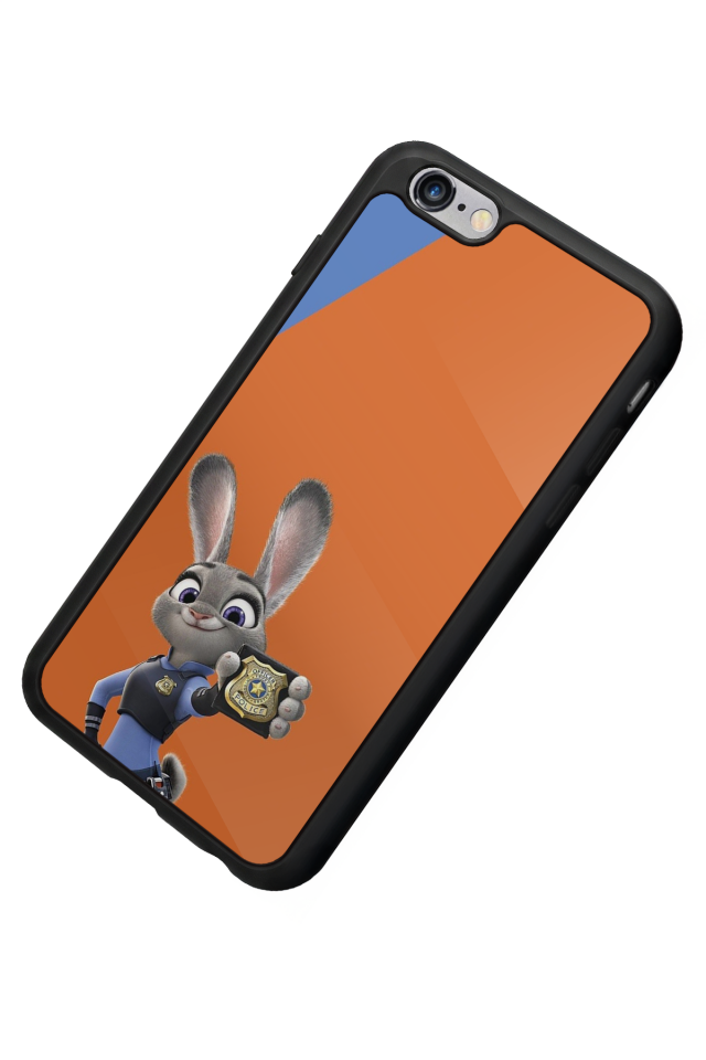 iPhone 6s Plus Uyumlu Zootropolis Tasarımlı Glossy Premium Kılıf