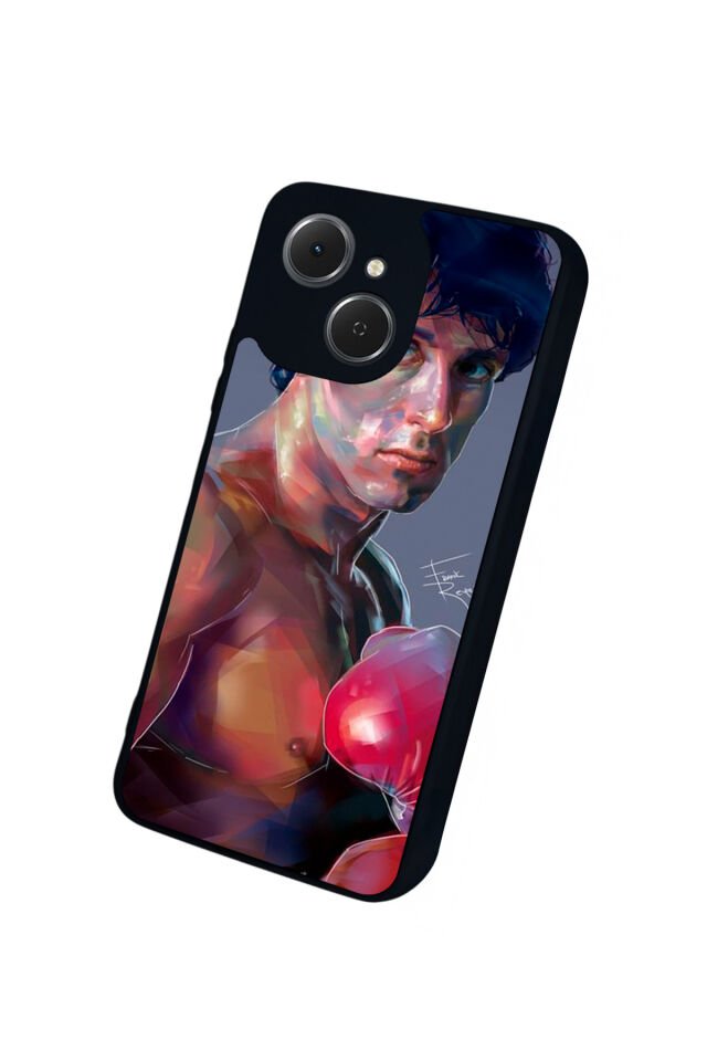 Tecno Spark 40C Uyumlu Rocky Tasarımlı Glossy Premium Kılıf