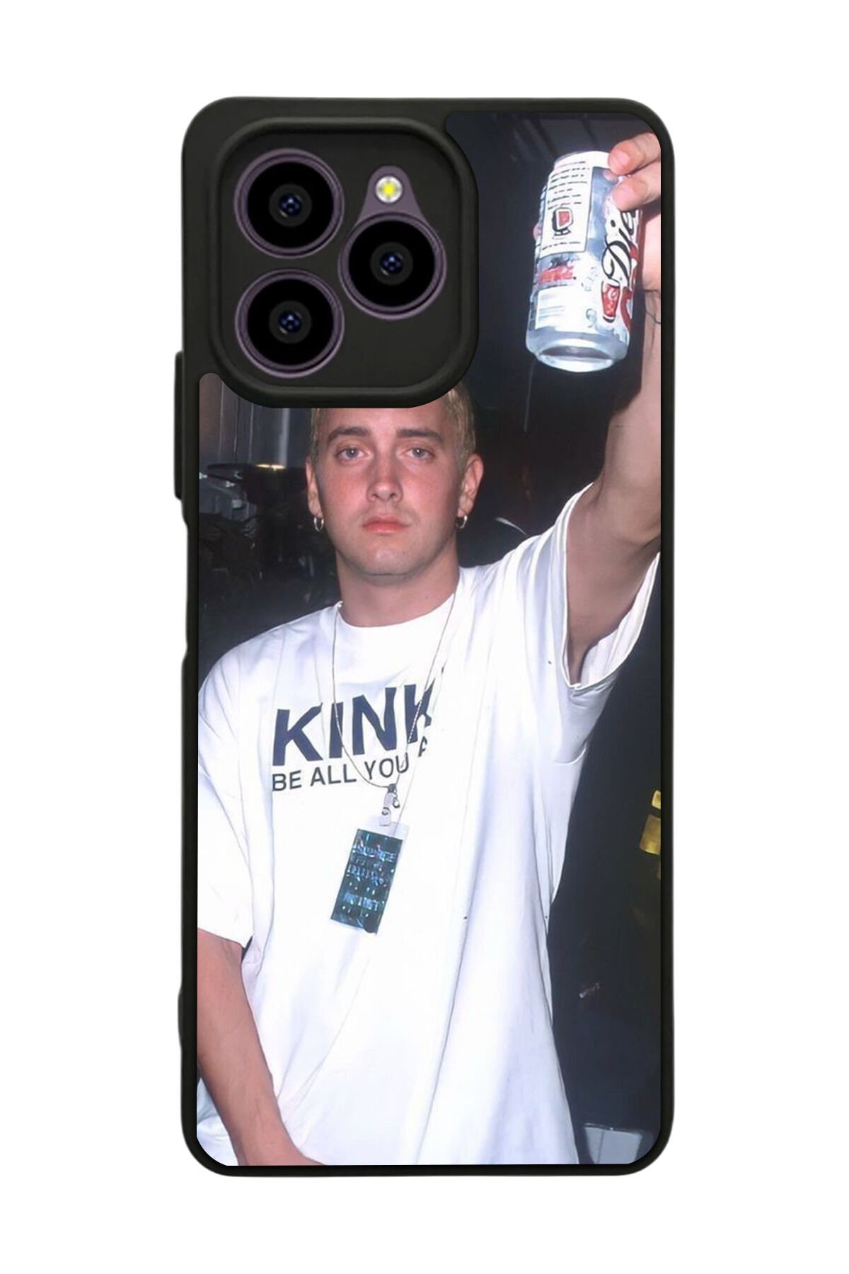 Omix X6 Uyumlu Eminem Tasarımlı Glossy Premium Kılıf
