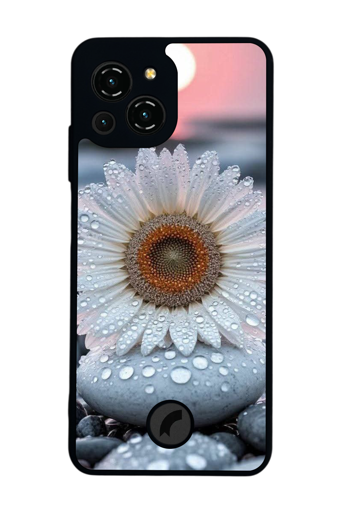 Reeder S23 Pro Max Uyumlu Cicek Tasarımlı Glossy Premium Kılıf