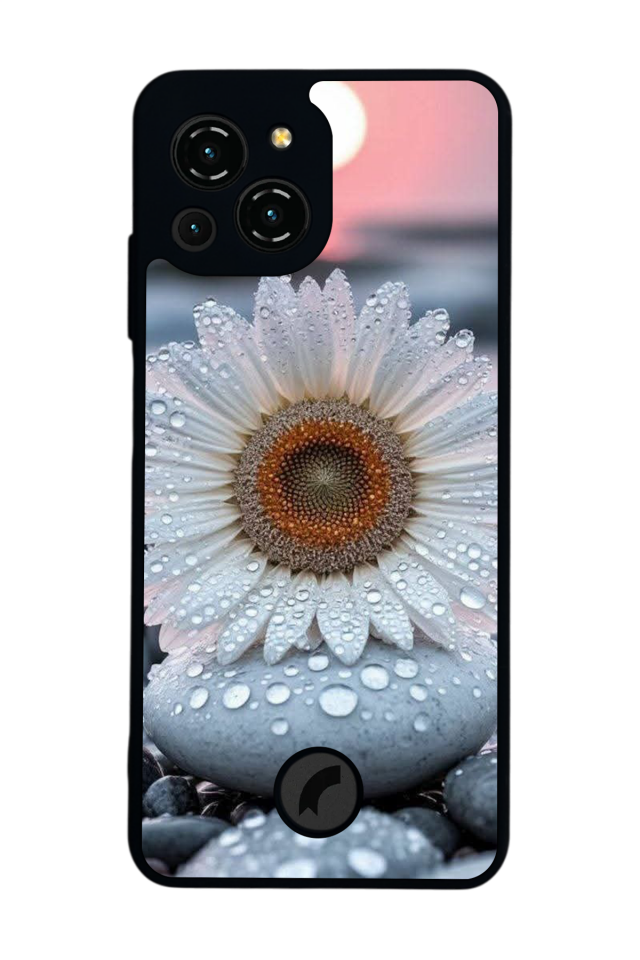 Reeder S23 Pro Max Uyumlu Cicek Tasarımlı Glossy Premium Kılıf