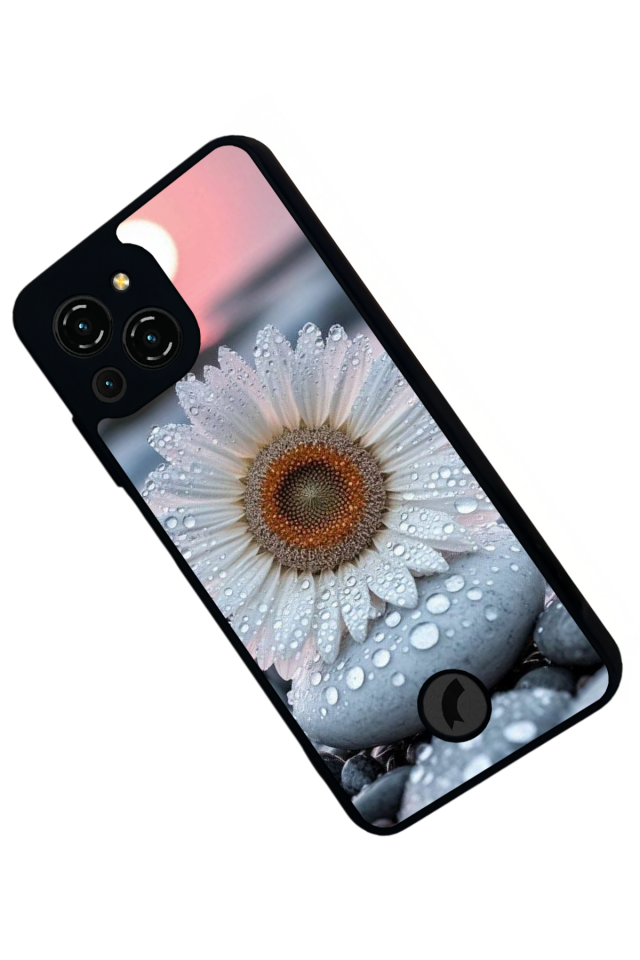 Reeder S23 Pro Max Uyumlu Cicek Tasarımlı Glossy Premium Kılıf