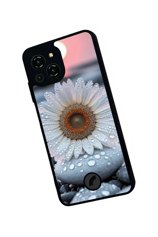 Reeder S23 Pro Max Uyumlu Cicek Tasarımlı Glossy Premium Kılıf