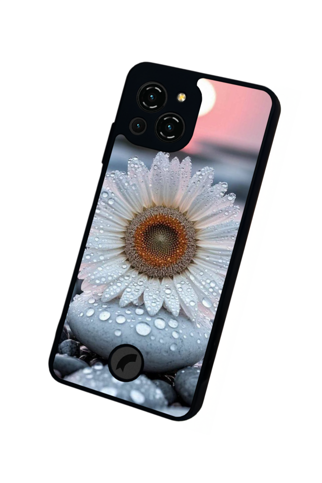 Reeder S23 Pro Max Uyumlu Cicek Tasarımlı Glossy Premium Kılıf