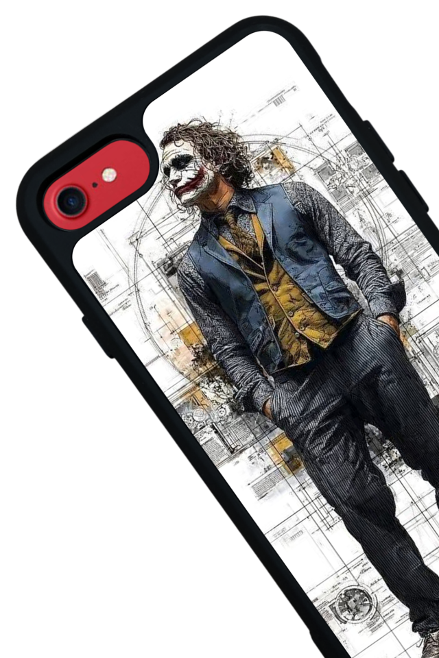 iPhone 7 Uyumlu Joker Tasarımlı Glossy Premium Kılıf