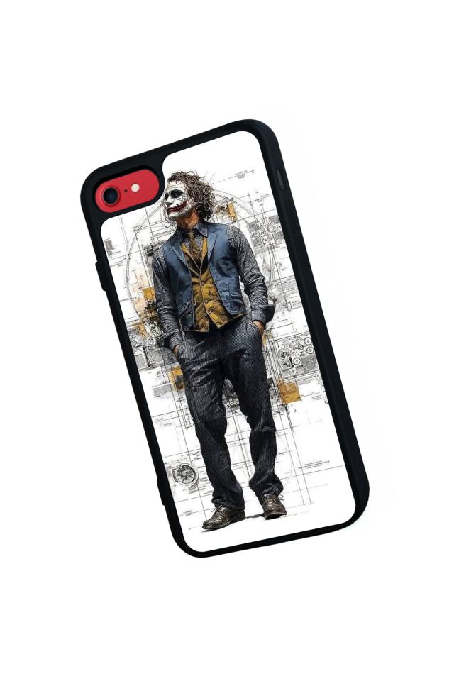 iPhone 7 Uyumlu Joker Tasarımlı Glossy Premium Kılıf