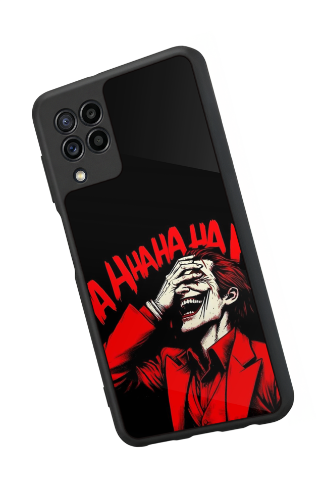 Samsung Galaxy M32 Uyumlu Joker Tasarımlı Glossy Premium Kılıf