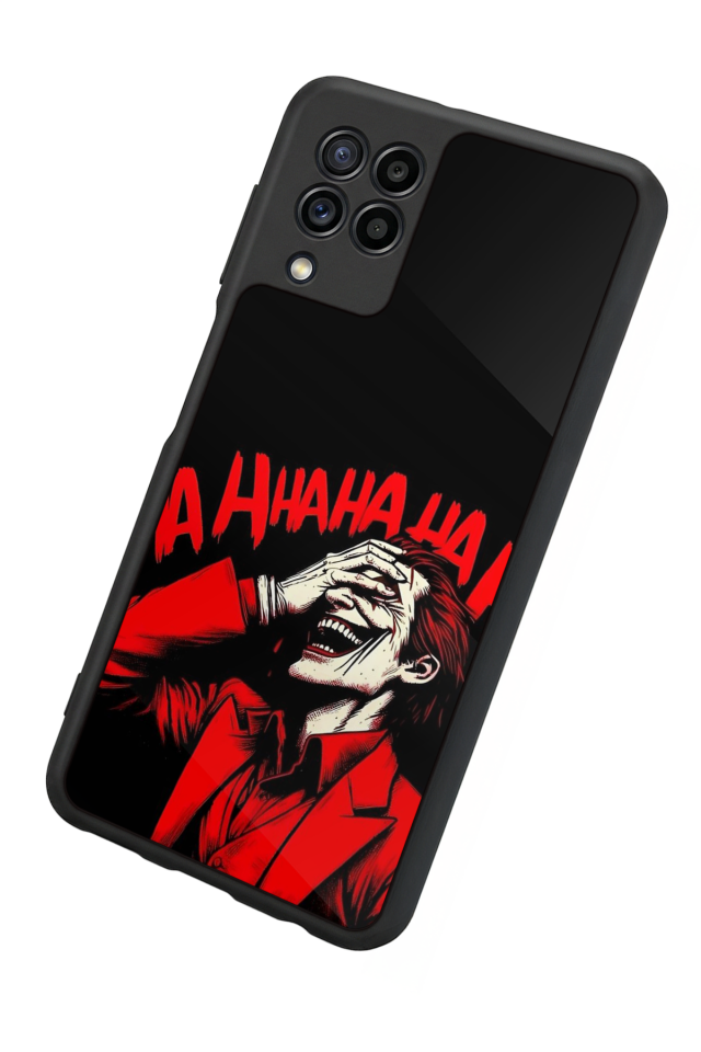 Samsung Galaxy M32 Uyumlu Joker Tasarımlı Glossy Premium Kılıf