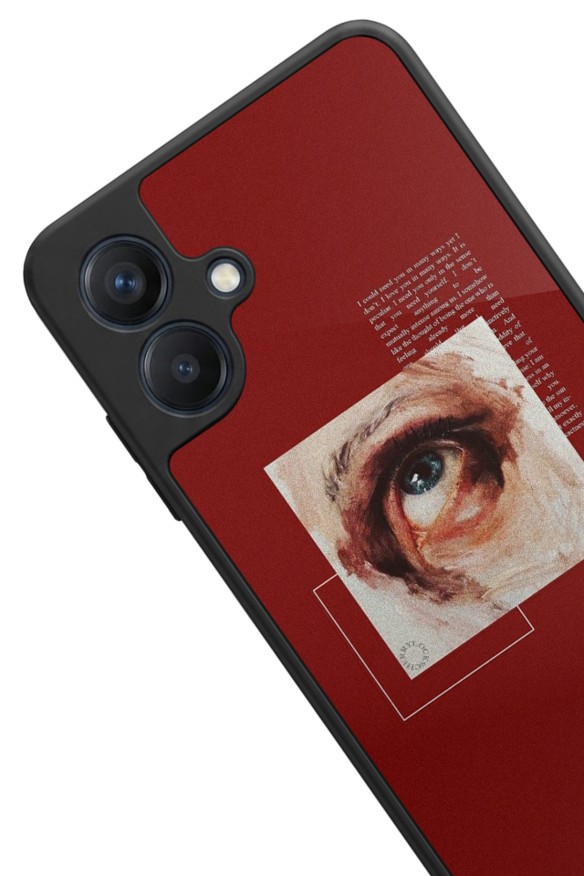 Samsung Galaxy A07 Uyumlu Kirmizi Tasarımlı Glossy Premium Kılıf