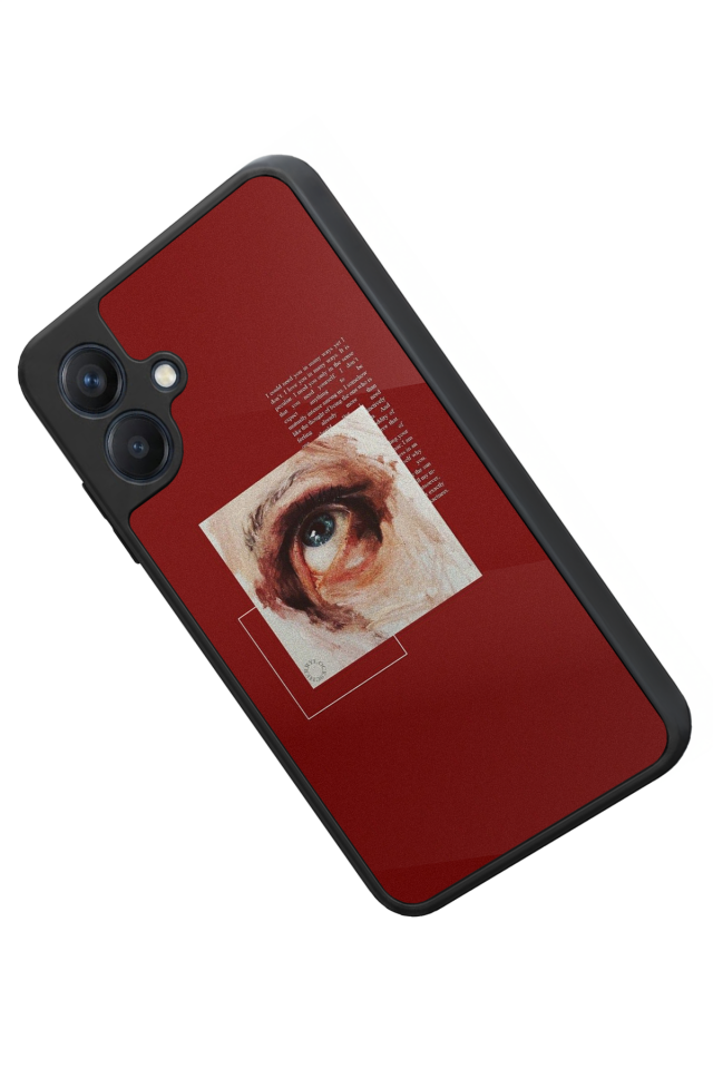 Samsung Galaxy A07 Uyumlu Kirmizi Tasarımlı Glossy Premium Kılıf