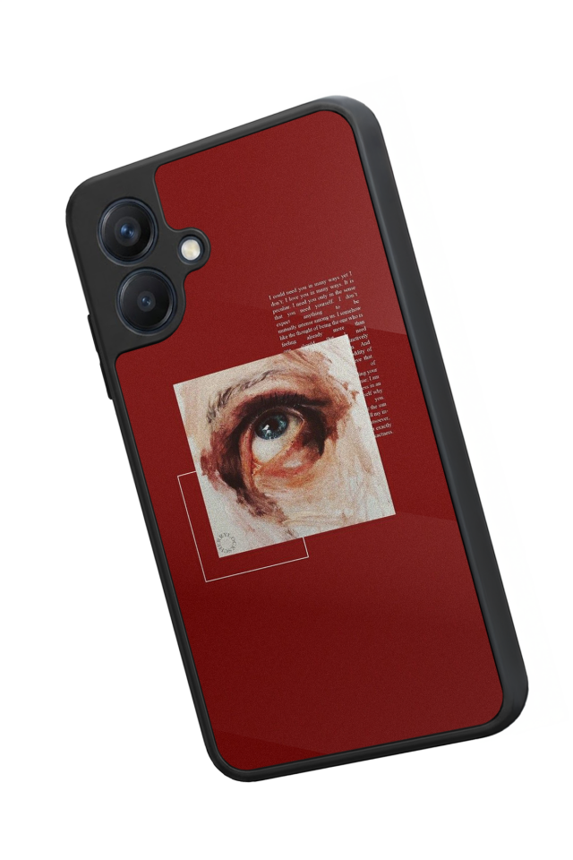 Samsung Galaxy A07 Uyumlu Kirmizi Tasarımlı Glossy Premium Kılıf