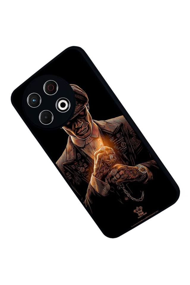 Tecno Spark 30 Pro Uyumlu Peaky Blinders Tasarımlı Glossy Premium Kılıf