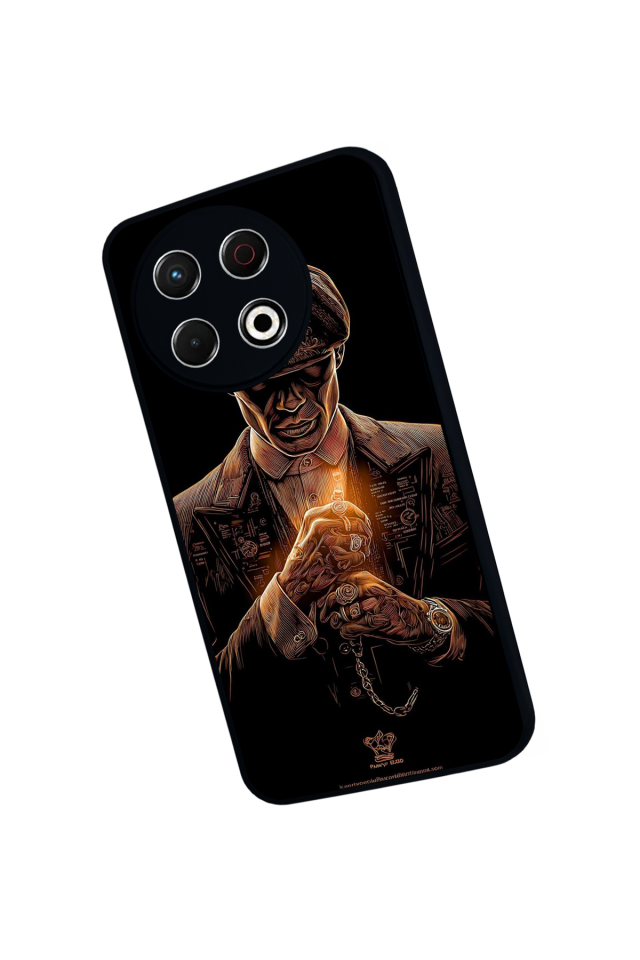 Tecno Spark 30 Pro Uyumlu Peaky Blinders Tasarımlı Glossy Premium Kılıf