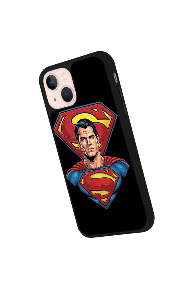 iPhone 15 Uyumlu Superman Tasarımlı Glossy Premium Kılıf