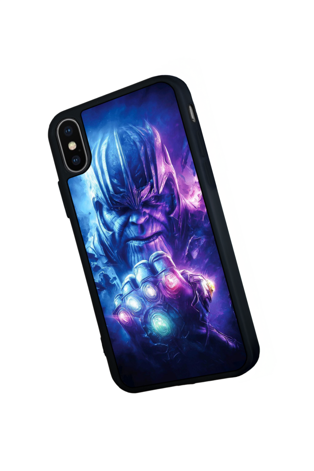 iPhone XS Max Uyumlu Thanos Tasarımlı Glossy Premium Kılıf