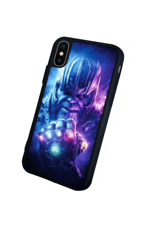 iPhone XS Max Uyumlu Thanos Tasarımlı Glossy Premium Kılıf