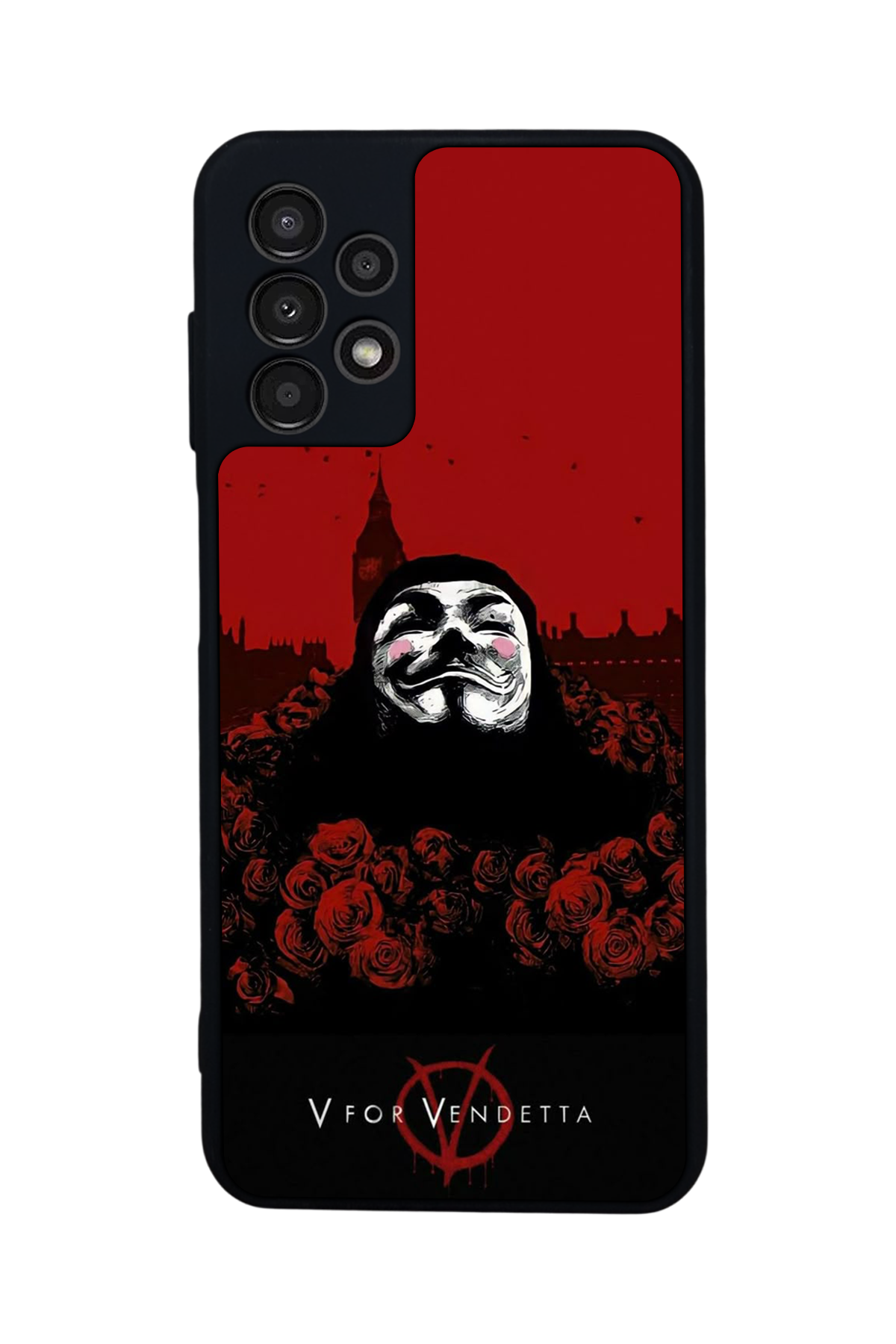 Samsung Galaxy A13 Uyumlu Vendetta Tasarımlı Glossy Premium Kılıf