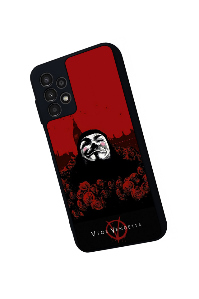 Samsung Galaxy A13 Uyumlu Vendetta Tasarımlı Glossy Premium Kılıf