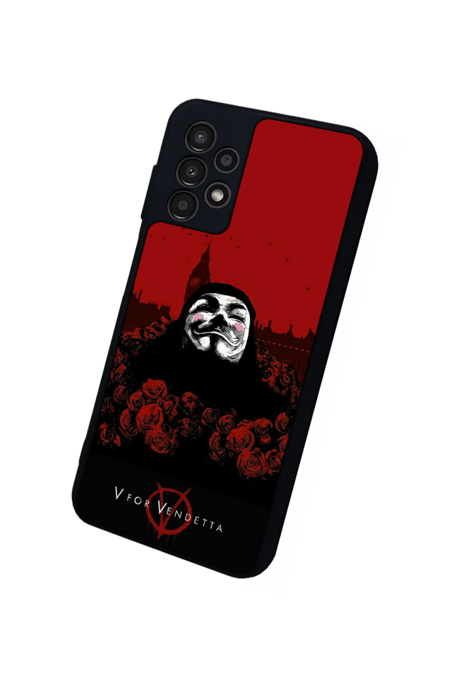 Samsung Galaxy A13 Uyumlu Vendetta Tasarımlı Glossy Premium Kılıf