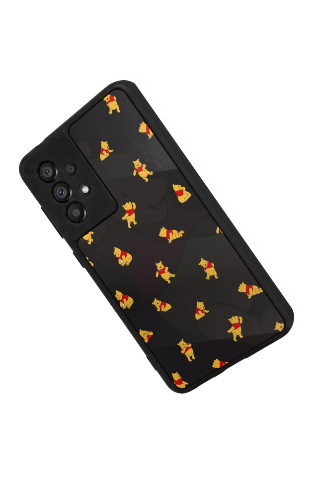 Samsung Galaxy A73 Uyumlu Winnie Tasarımlı Glossy Premium Kılıf