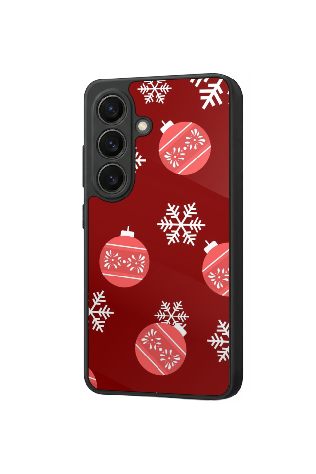 Samsung Galaxy S26 Uyumlu Yilbasi Christmas Tasarımlı Glossy Premium Kılıf