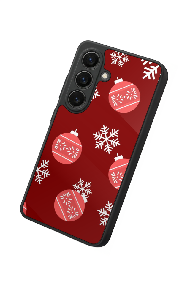 Samsung Galaxy S26 Uyumlu Yilbasi Christmas Tasarımlı Glossy Premium Kılıf