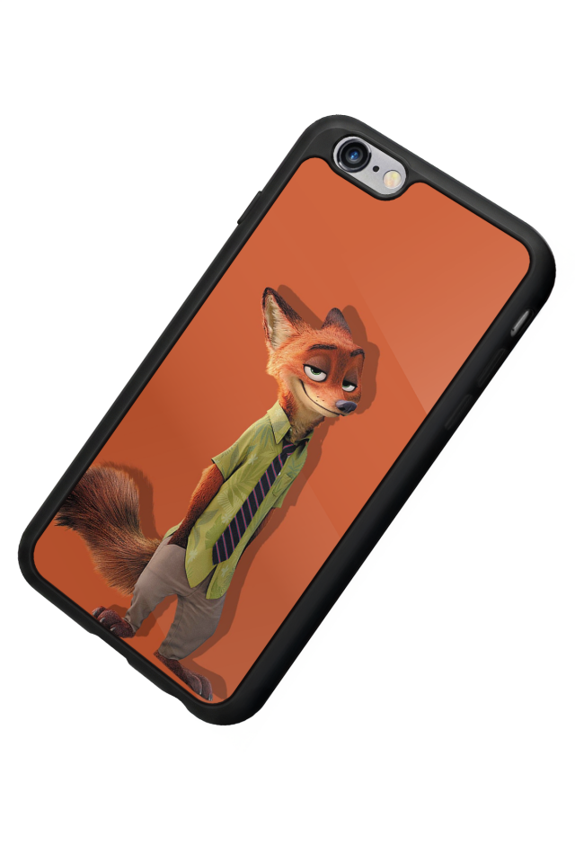 iPhone 6s Plus Uyumlu Zootropolis Tasarımlı Glossy Premium Kılıf