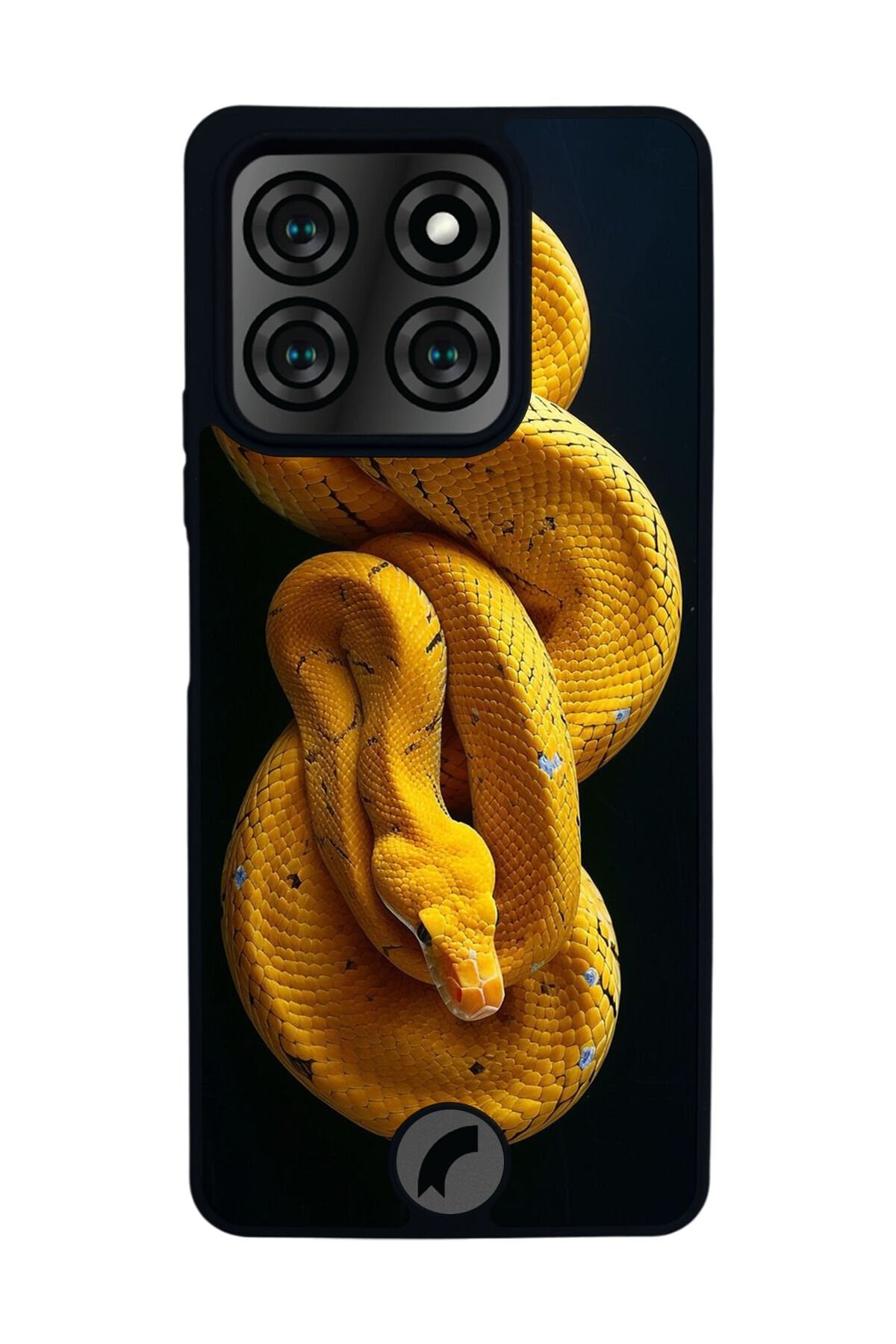 Reeder S71 Uyumlu Yılan Tasarımlı Glossy Premium Kılıf