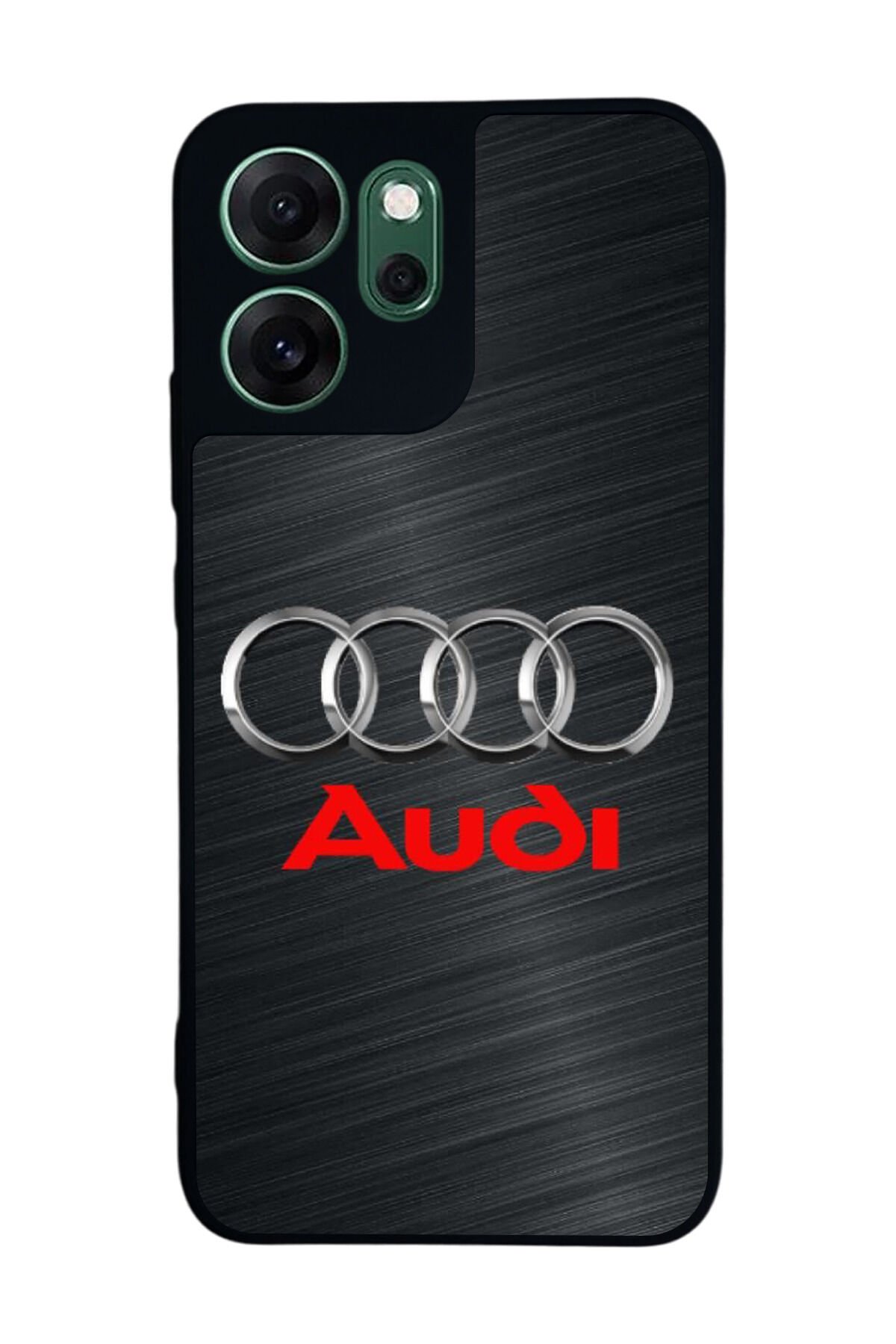 Oppo Reno 14F Uyumlu Audi Tasarımlı Glossy Premium Kılıf