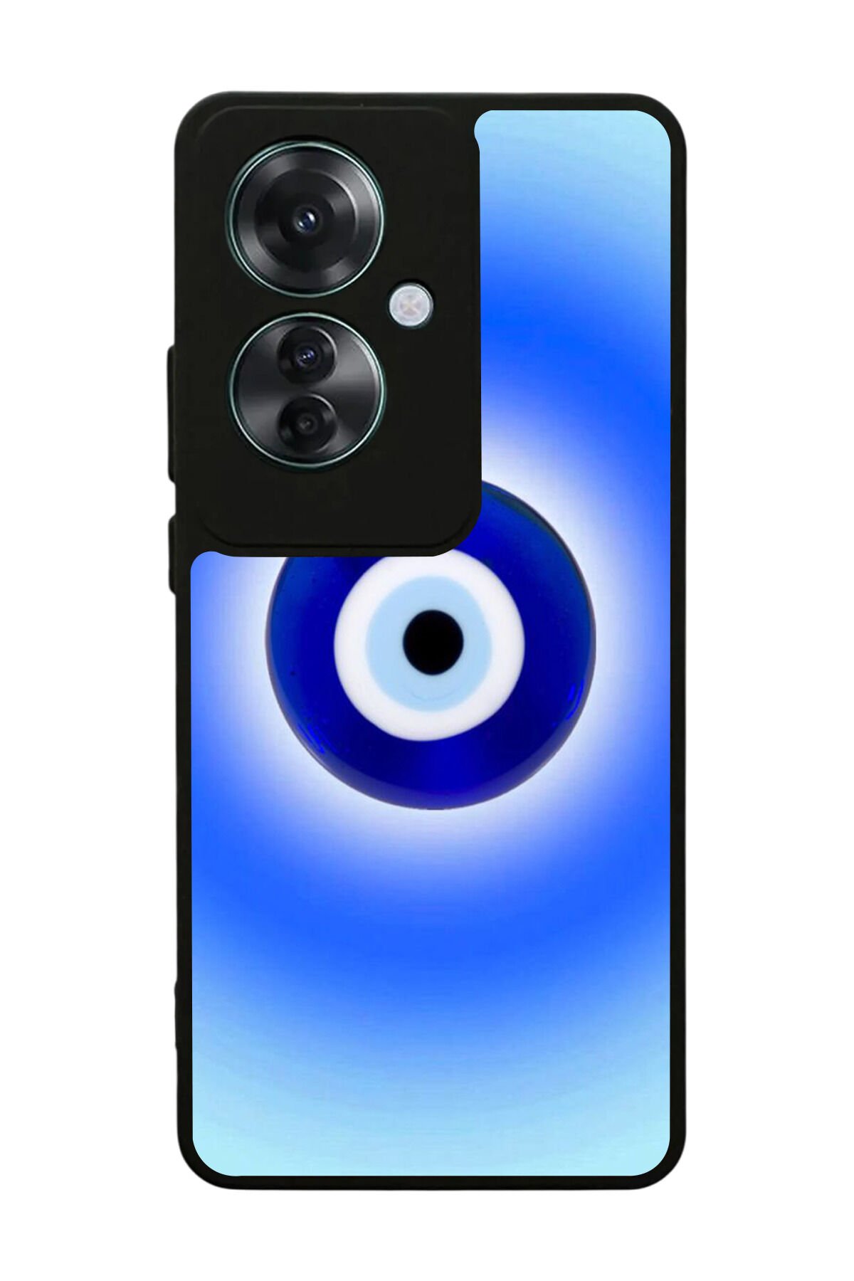 Oppo Reno 11F Uyumlu Nazar Tasarımlı Glossy Premium Kılıf