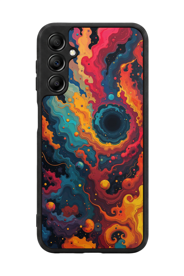 Samsung Galaxy A14 Uyumlu Abstract Tasarımlı Glossy Premium Kılıf