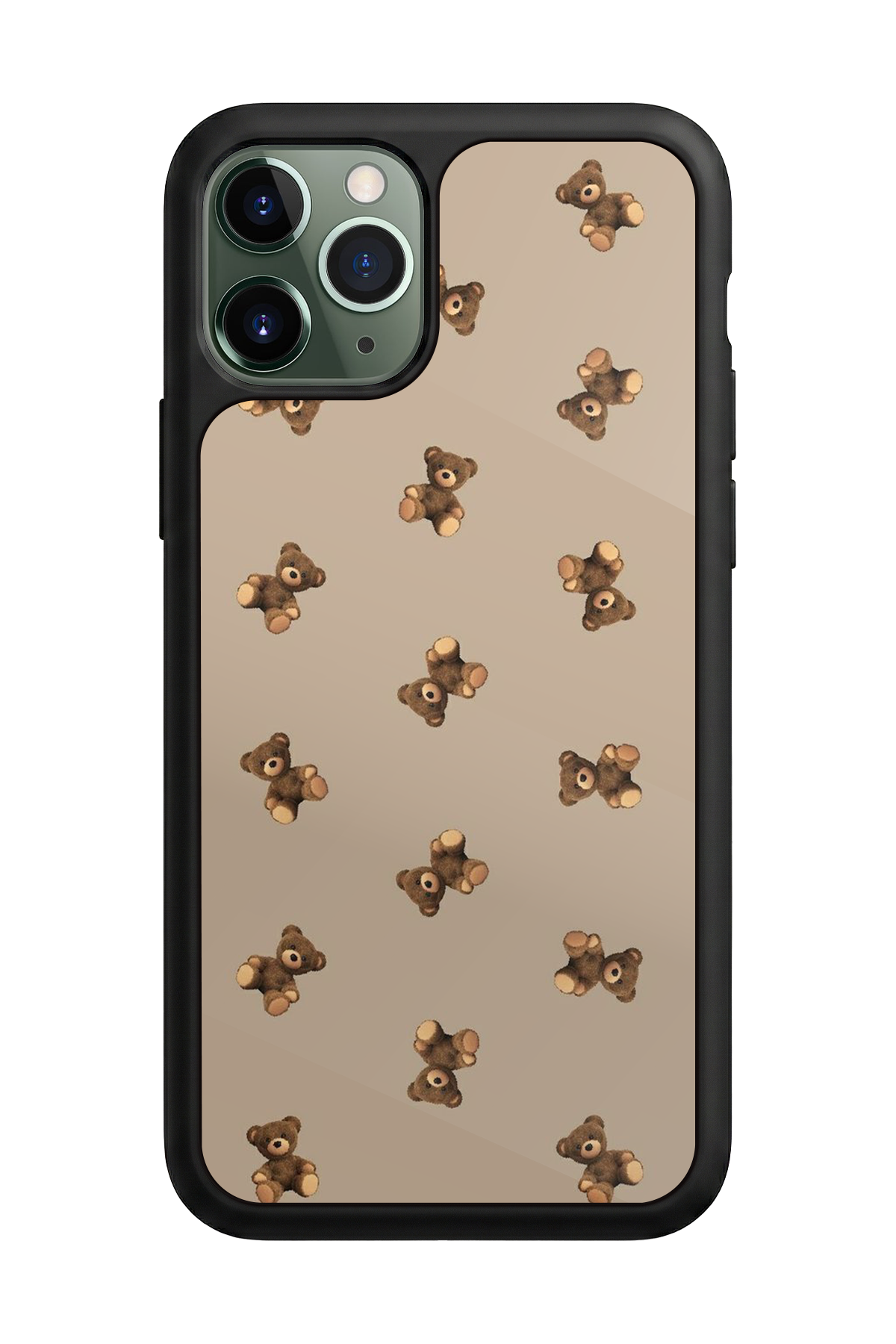iPhone 11 Pro Max Uyumlu Ayı Tasarımlı Glossy Premium Kılıf
