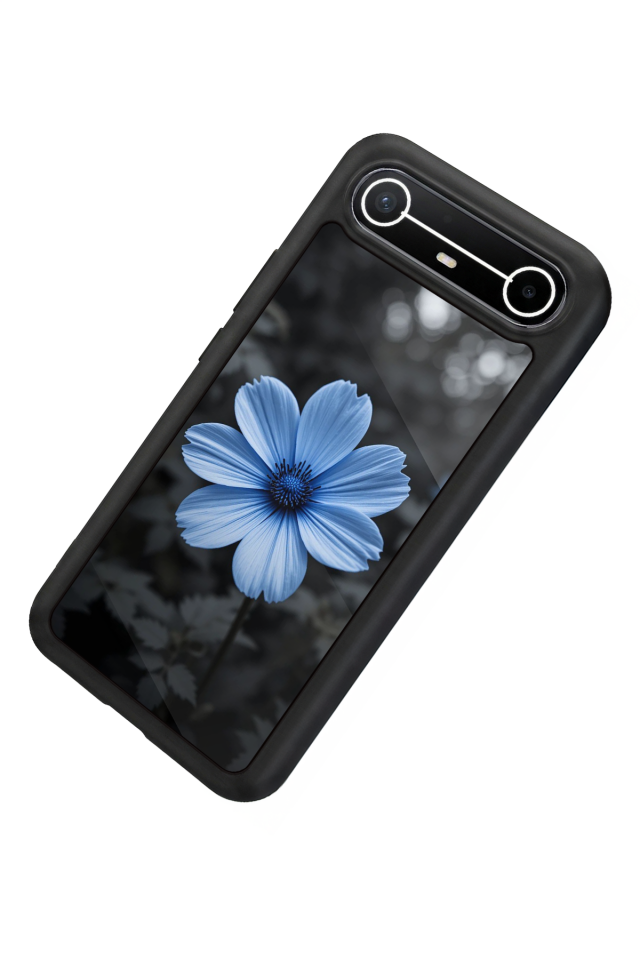 Tecno Spark Slim 5G Uyumlu Cicek Tasarımlı Glossy Premium Kılıf