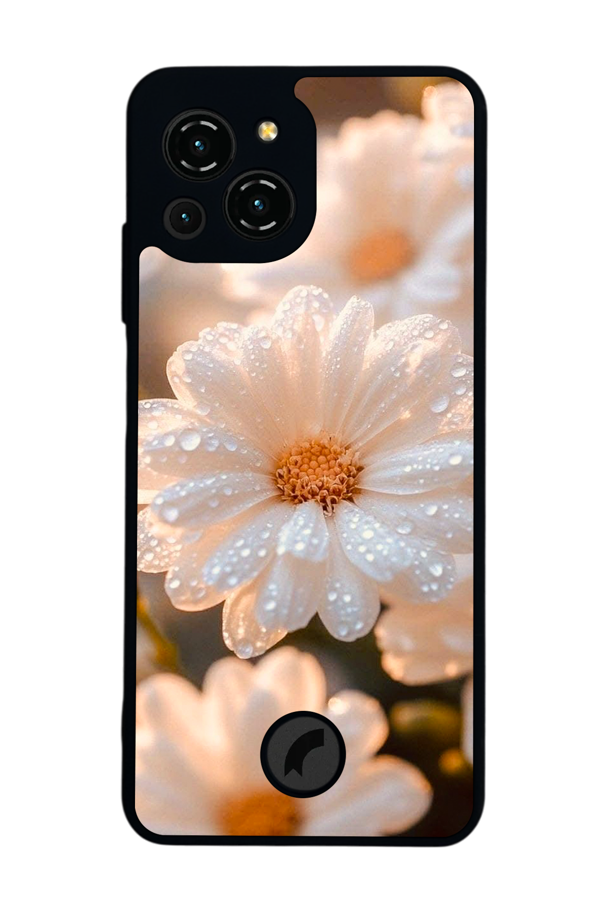 Reeder S23 Pro Max Uyumlu Cicek Tasarımlı Glossy Premium Kılıf