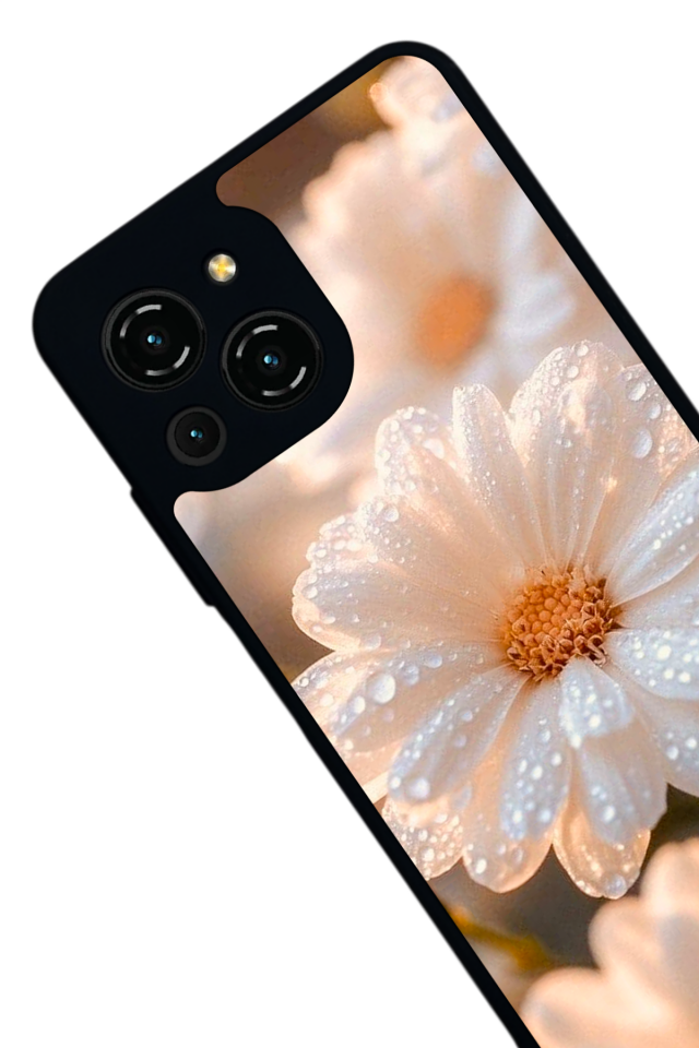 Reeder S23 Pro Max Uyumlu Cicek Tasarımlı Glossy Premium Kılıf