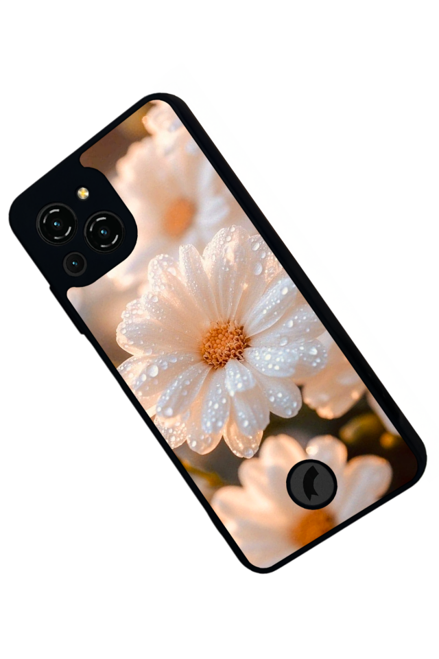 Reeder S23 Pro Max Uyumlu Cicek Tasarımlı Glossy Premium Kılıf