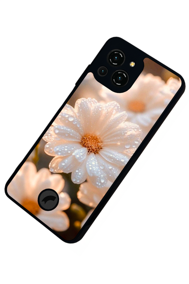 Reeder S23 Pro Max Uyumlu Cicek Tasarımlı Glossy Premium Kılıf