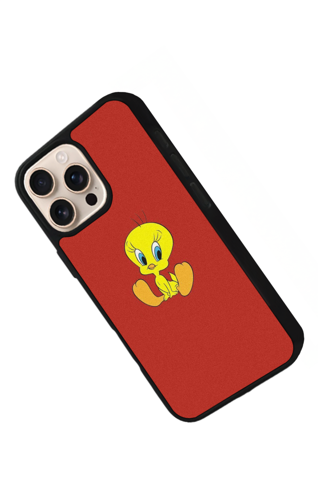 iPhone 14 Pro Max Uyumlu Tweety Tasarımlı Glossy Premium Kılıf