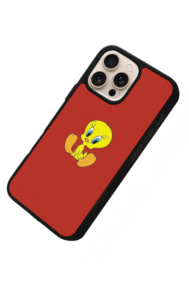 iPhone 14 Pro Max Uyumlu Tweety Tasarımlı Glossy Premium Kılıf
