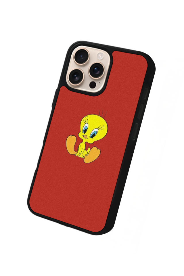 iPhone 14 Pro Max Uyumlu Tweety Tasarımlı Glossy Premium Kılıf