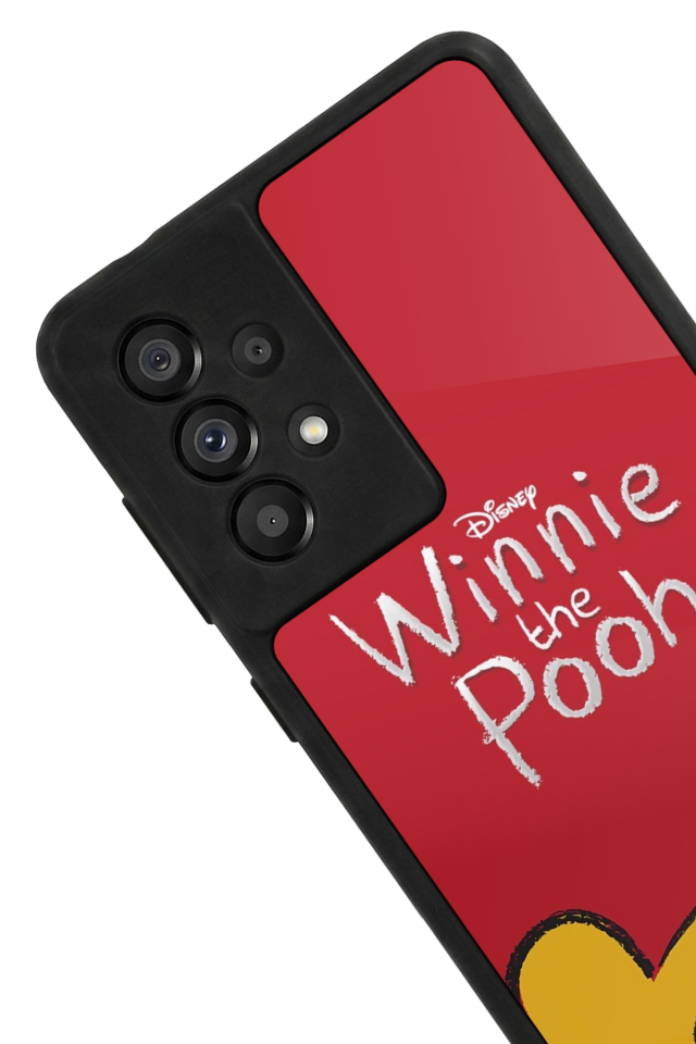 Samsung Galaxy A73 Uyumlu Winnie Tasarımlı Glossy Premium Kılıf