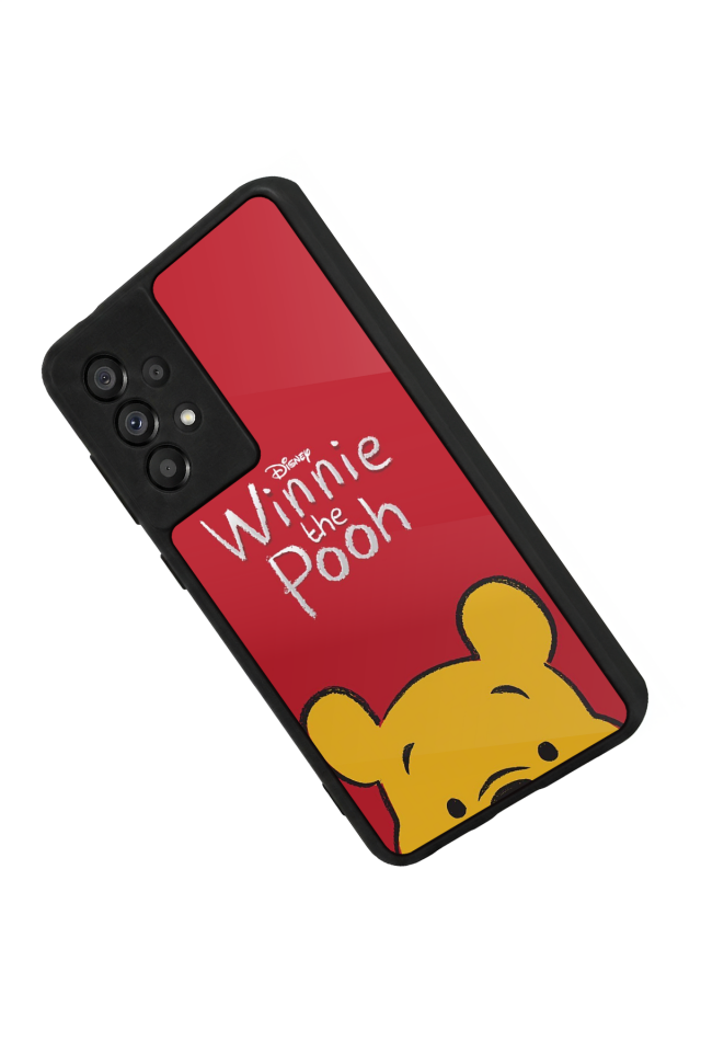 Samsung Galaxy A73 Uyumlu Winnie Tasarımlı Glossy Premium Kılıf