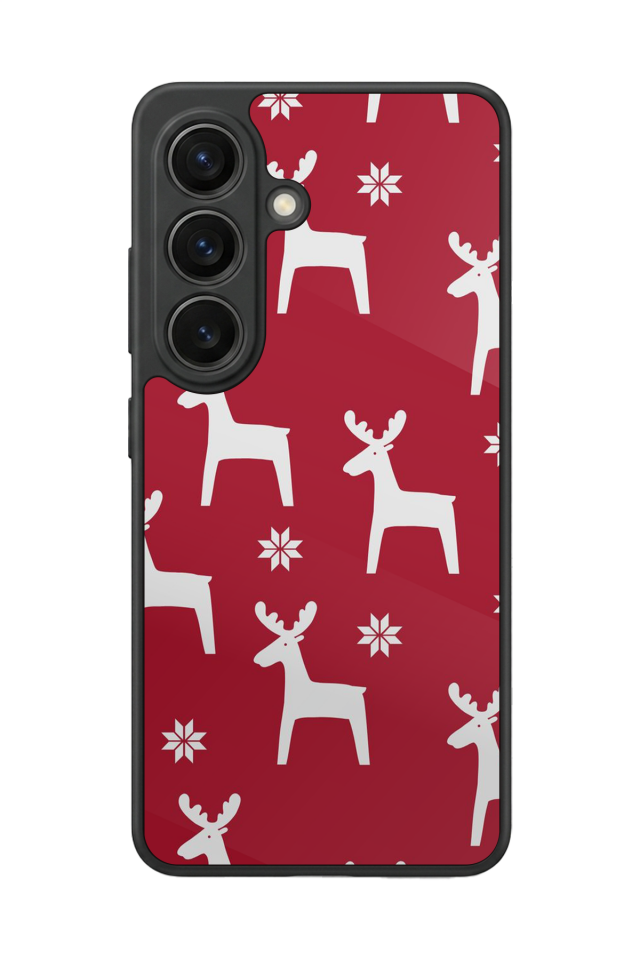 Samsung Galaxy S26 Uyumlu Yilbasi Christmas Tasarımlı Glossy Premium Kılıf