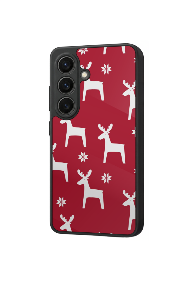 Samsung Galaxy S26 Uyumlu Yilbasi Christmas Tasarımlı Glossy Premium Kılıf