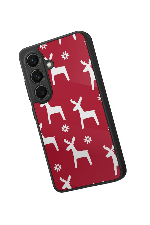Samsung Galaxy S26 Uyumlu Yilbasi Christmas Tasarımlı Glossy Premium Kılıf