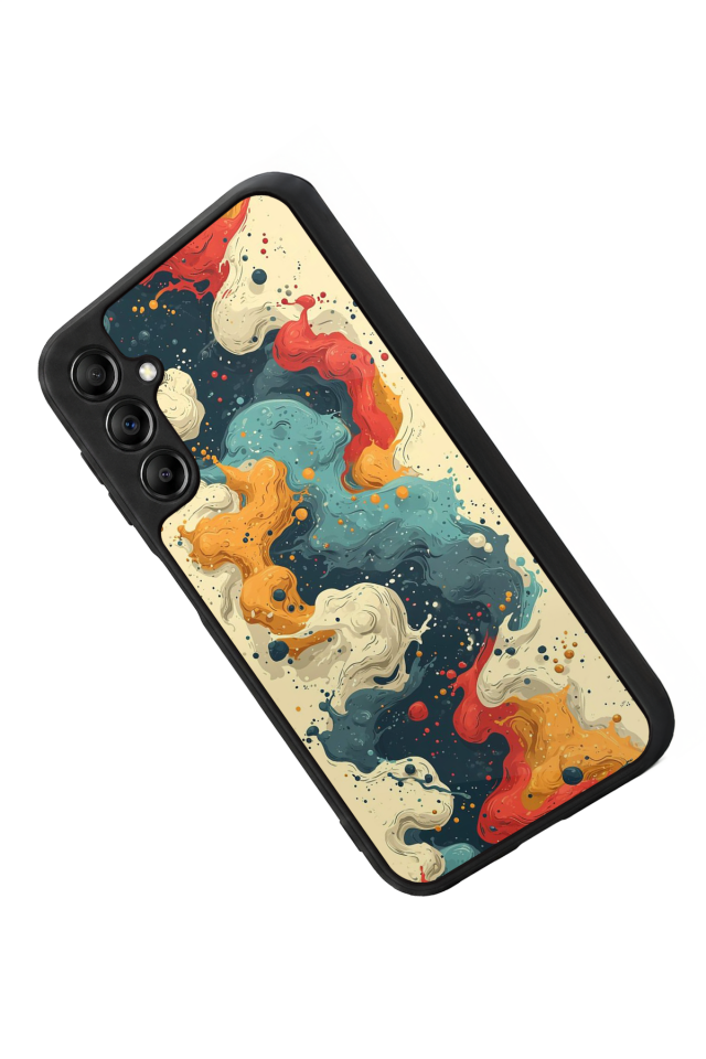 Samsung Galaxy A14 Uyumlu Abstract Tasarımlı Glossy Premium Kılıf